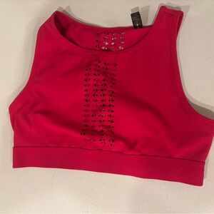 VIna Vibrant Pink Crop Top